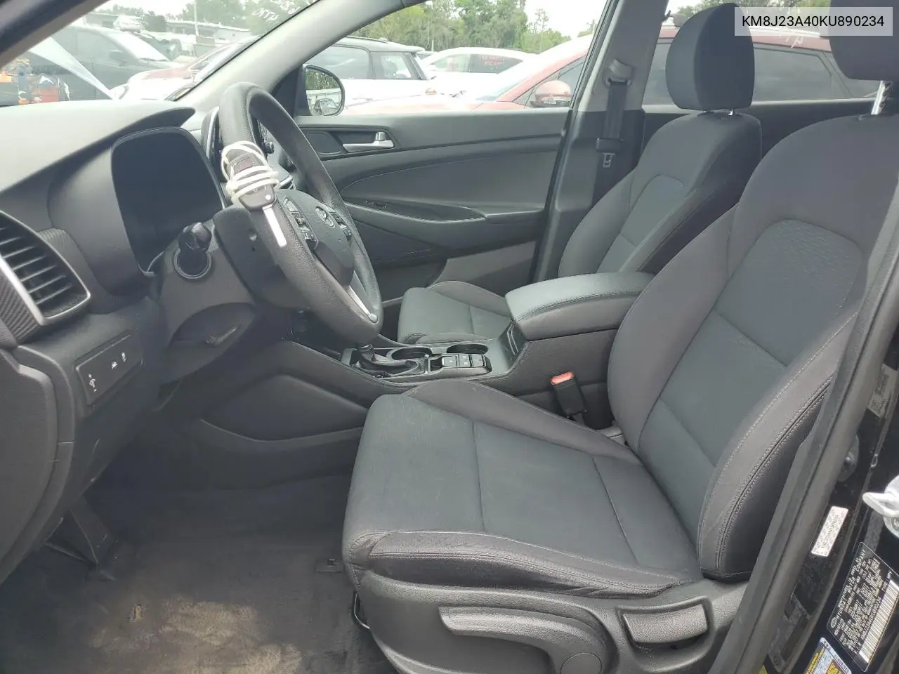 2019 Hyundai Tucson Se VIN: KM8J23A40KU890234 Lot: 62892195