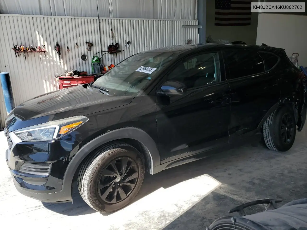 2019 Hyundai Tucson Se VIN: KM8J2CA46KU862762 Lot: 62954465