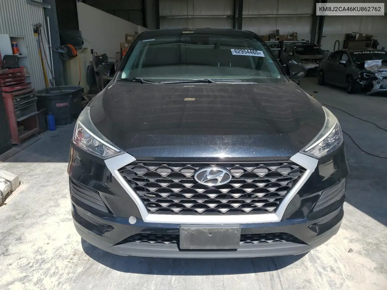 2019 Hyundai Tucson Se VIN: KM8J2CA46KU862762 Lot: 62954465