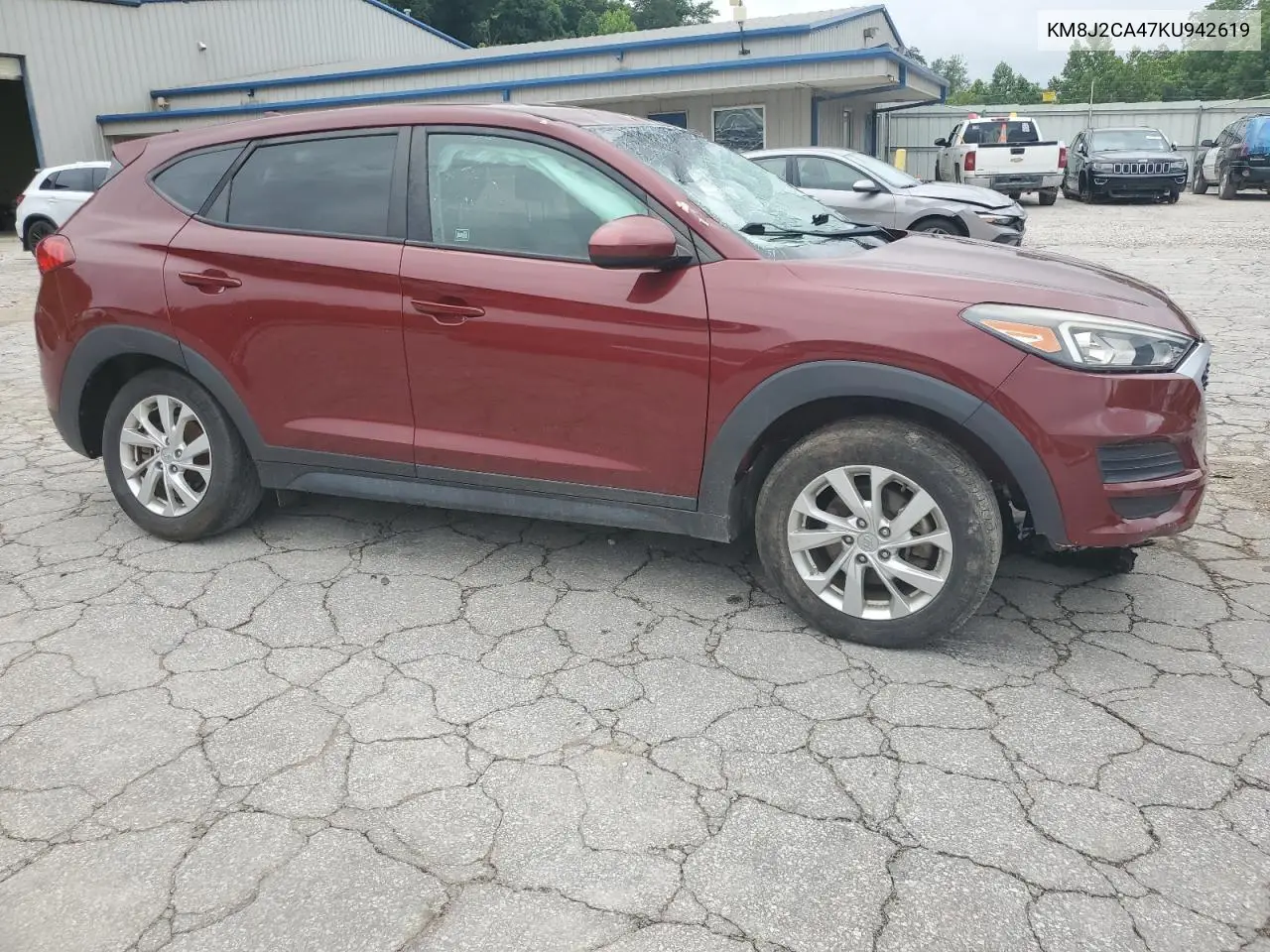 2019 Hyundai Tucson Se VIN: KM8J2CA47KU942619 Lot: 65527835