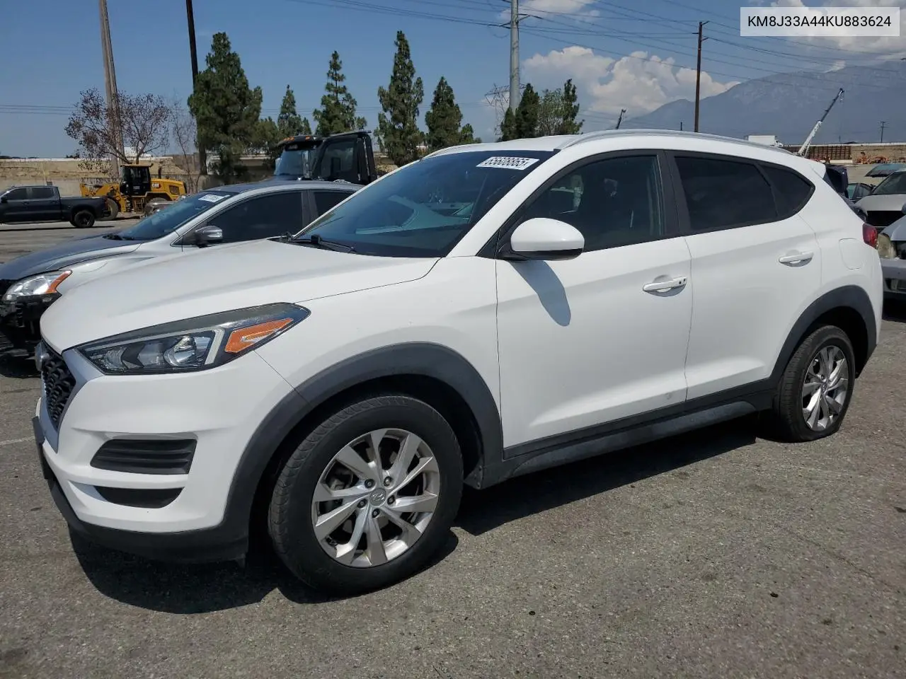 2019 Hyundai Tucson Limited VIN: KM8J33A44KU883624 Lot: 65608865