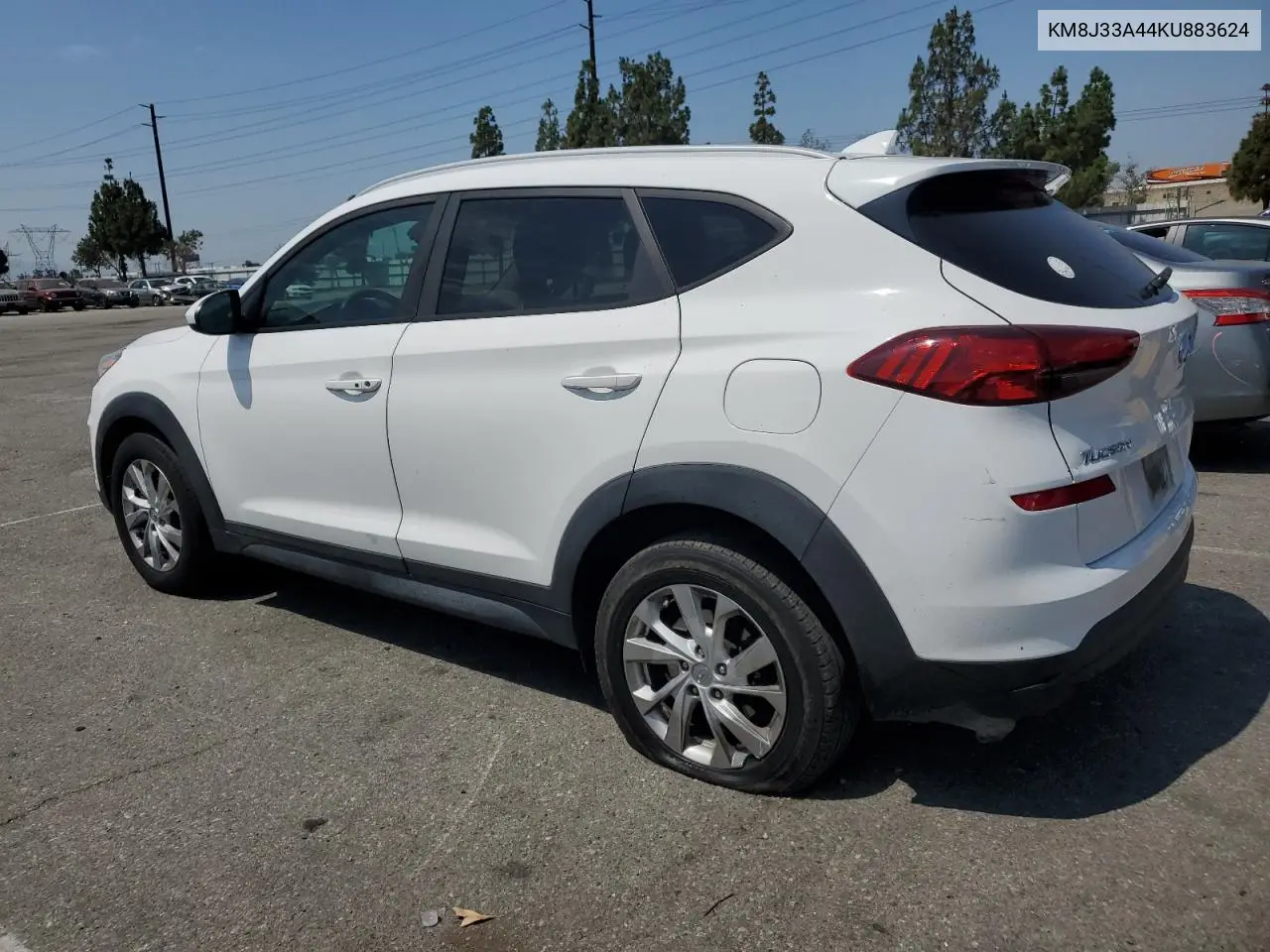 2019 Hyundai Tucson Limited VIN: KM8J33A44KU883624 Lot: 65608865