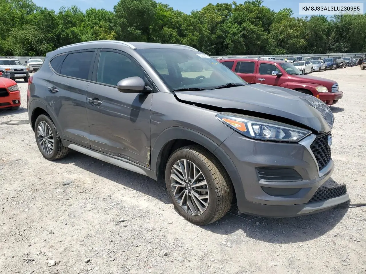 2020 Hyundai Tucson Limited VIN: KM8J33AL3LU230985 Lot: 55344355