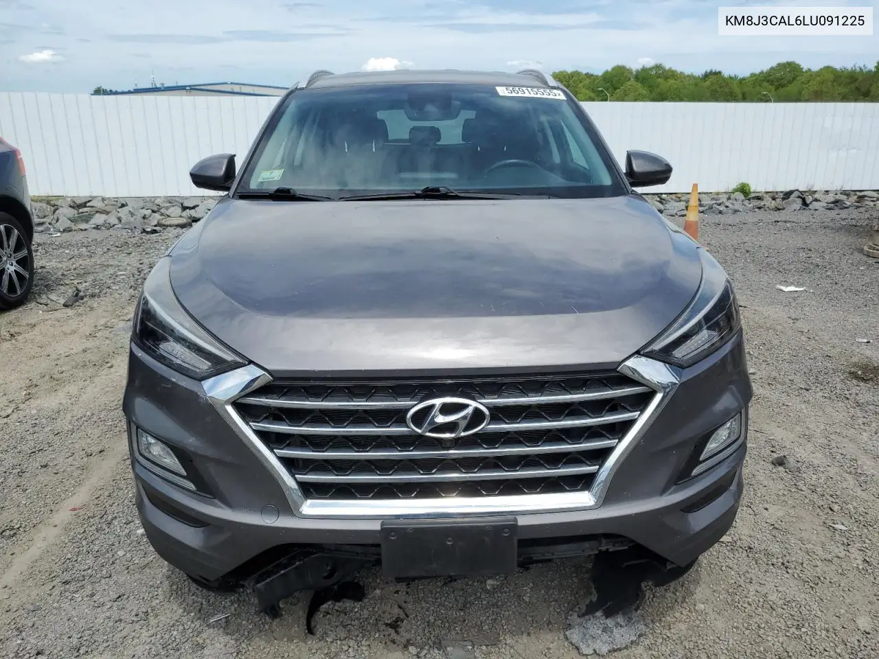 2020 Hyundai Tucson Limited VIN: KM8J3CAL6LU091225 Lot: 56915555
