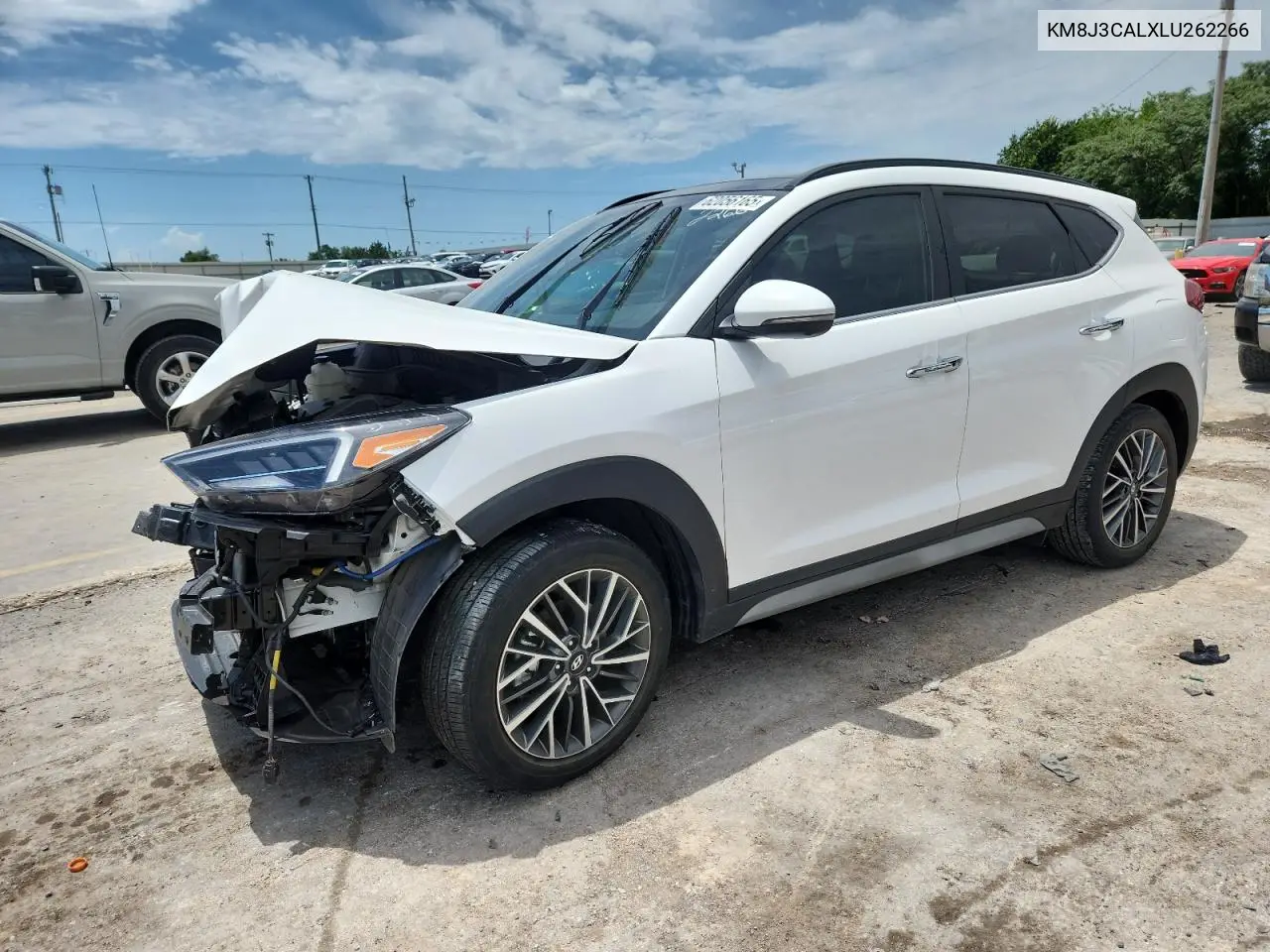 2020 Hyundai Tucson Limited VIN: KM8J3CALXLU262266 Lot: 62056165