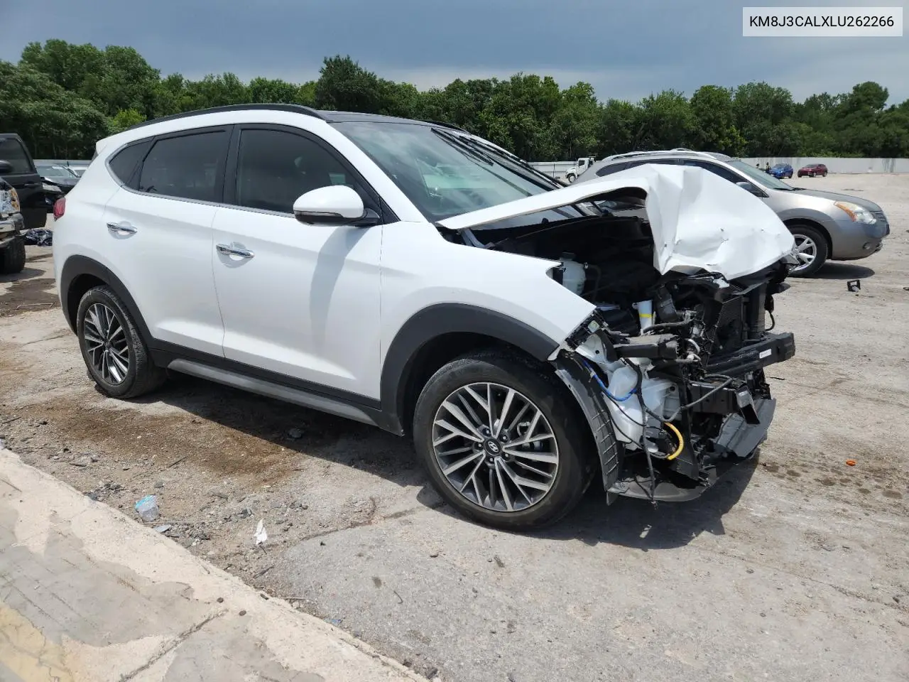 2020 Hyundai Tucson Limited VIN: KM8J3CALXLU262266 Lot: 62056165