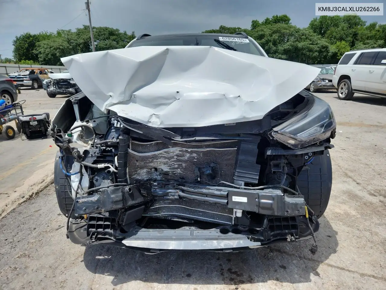 2020 Hyundai Tucson Limited VIN: KM8J3CALXLU262266 Lot: 62056165