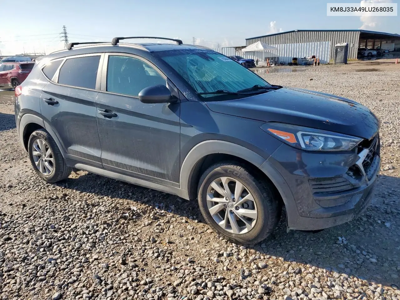 2020 Hyundai Tucson Limited VIN: KM8J33A49LU268035 Lot: 62404165
