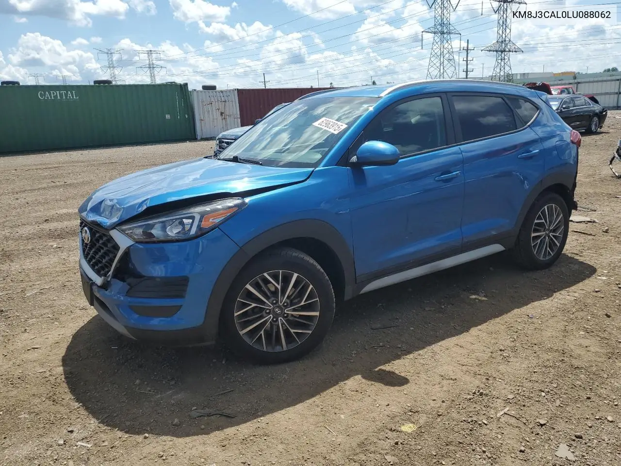 2020 Hyundai Tucson Limited VIN: KM8J3CAL0LU088062 Lot: 62963915