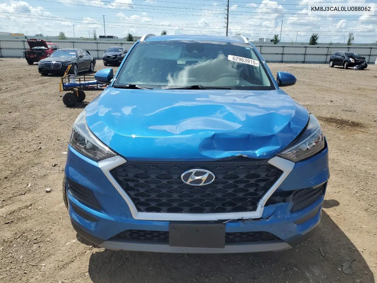 2020 Hyundai Tucson Limited VIN: KM8J3CAL0LU088062 Lot: 62963915