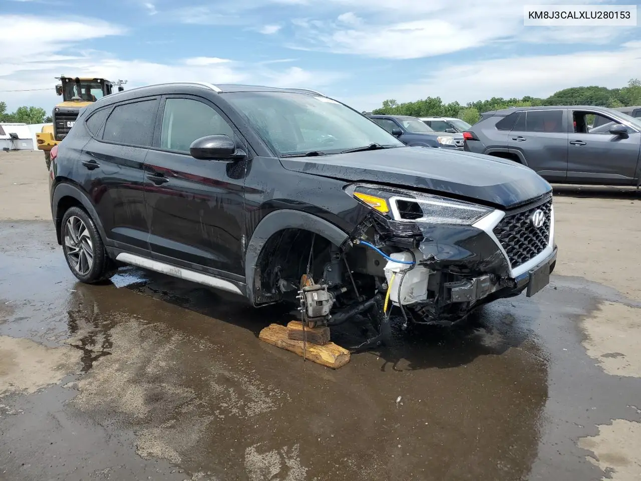 2020 Hyundai Tucson Limited VIN: KM8J3CALXLU280153 Lot: 63006085