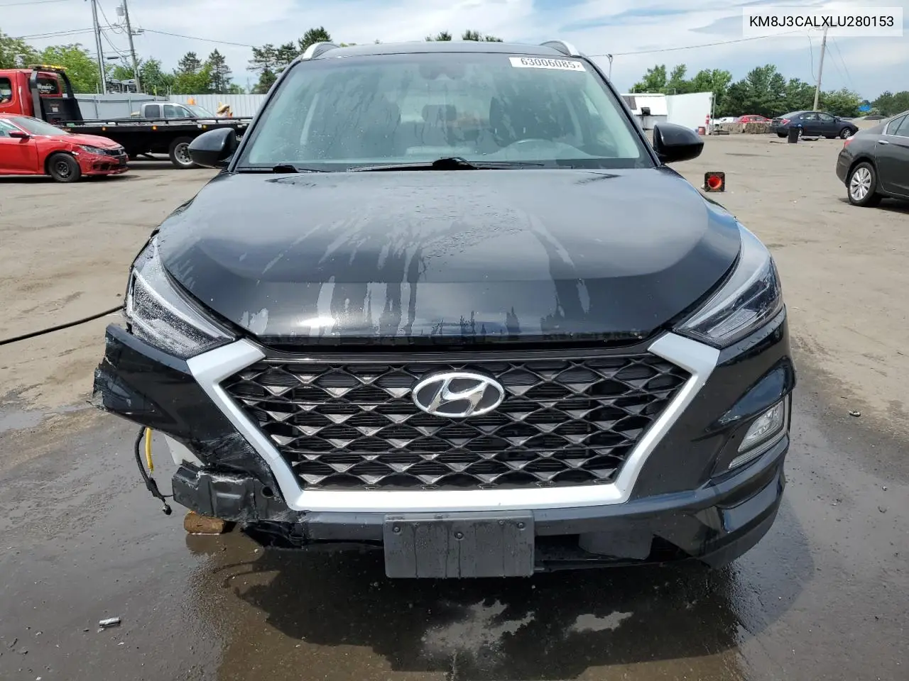 2020 Hyundai Tucson Limited VIN: KM8J3CALXLU280153 Lot: 63006085