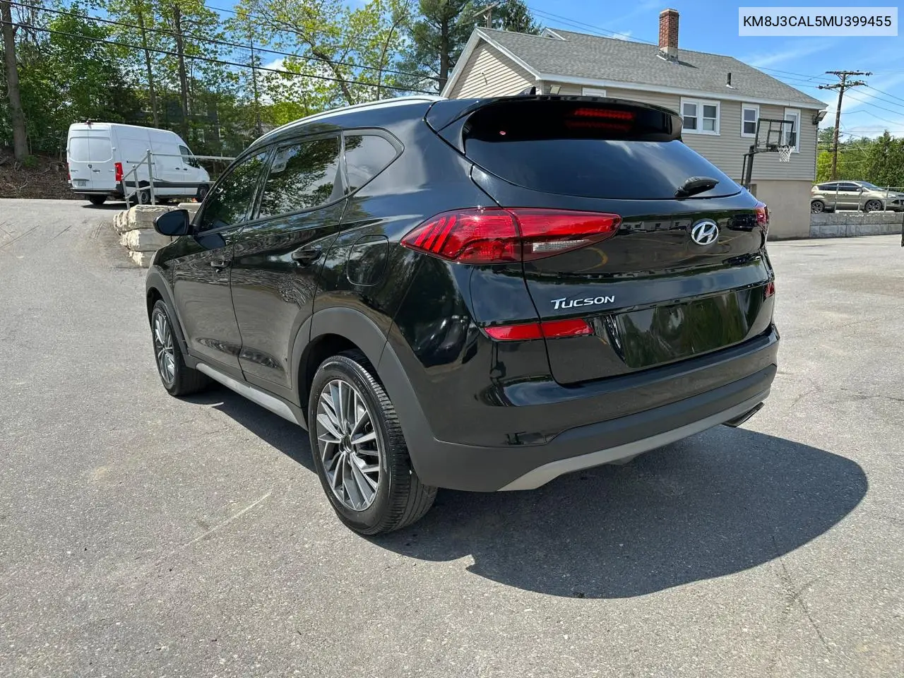 2021 Hyundai Tucson Limited VIN: KM8J3CAL5MU399455 Lot: 57282605