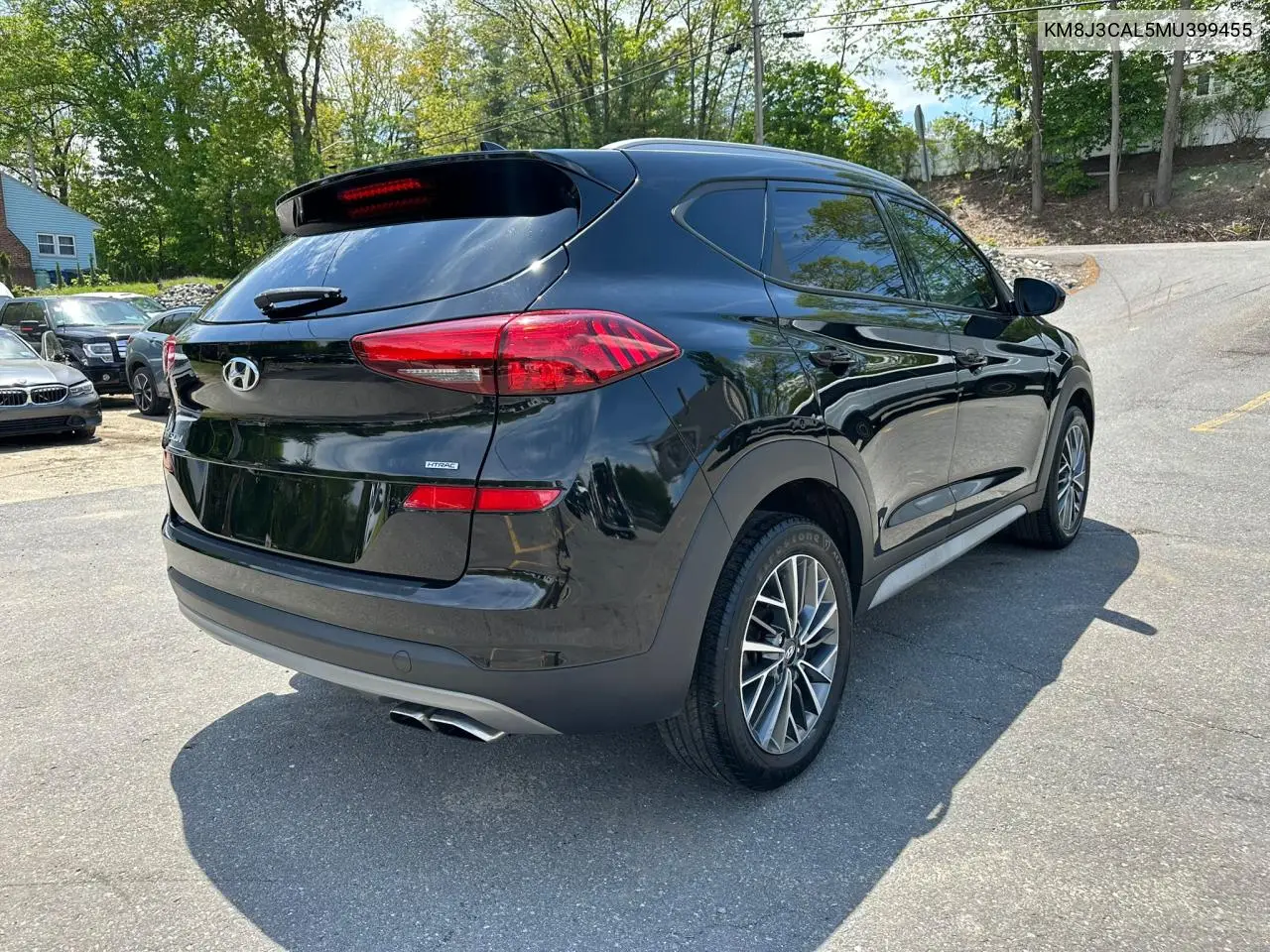 2021 Hyundai Tucson Limited VIN: KM8J3CAL5MU399455 Lot: 57282605