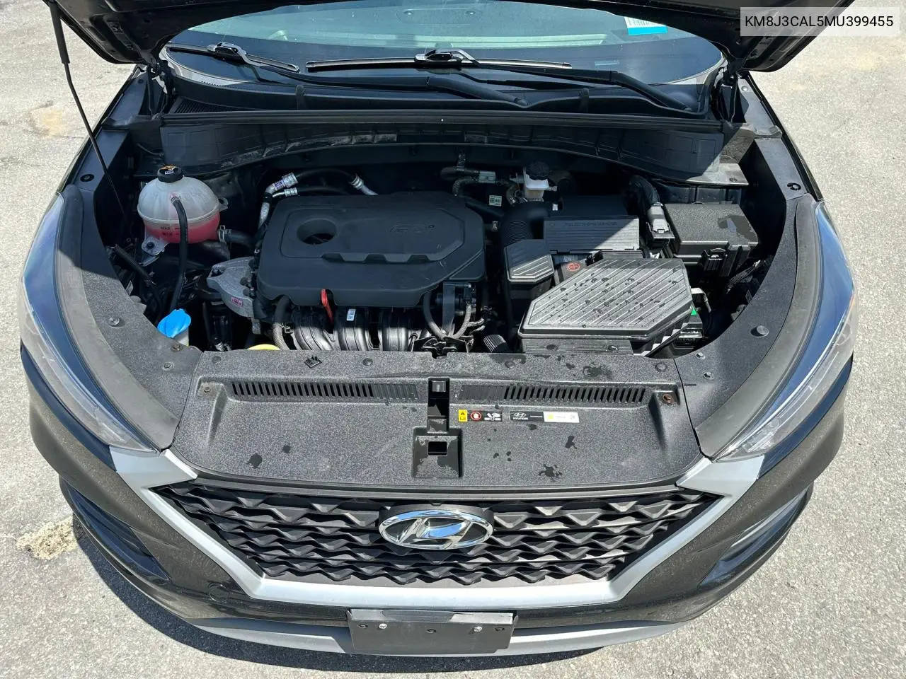 2021 Hyundai Tucson Limited VIN: KM8J3CAL5MU399455 Lot: 57282605