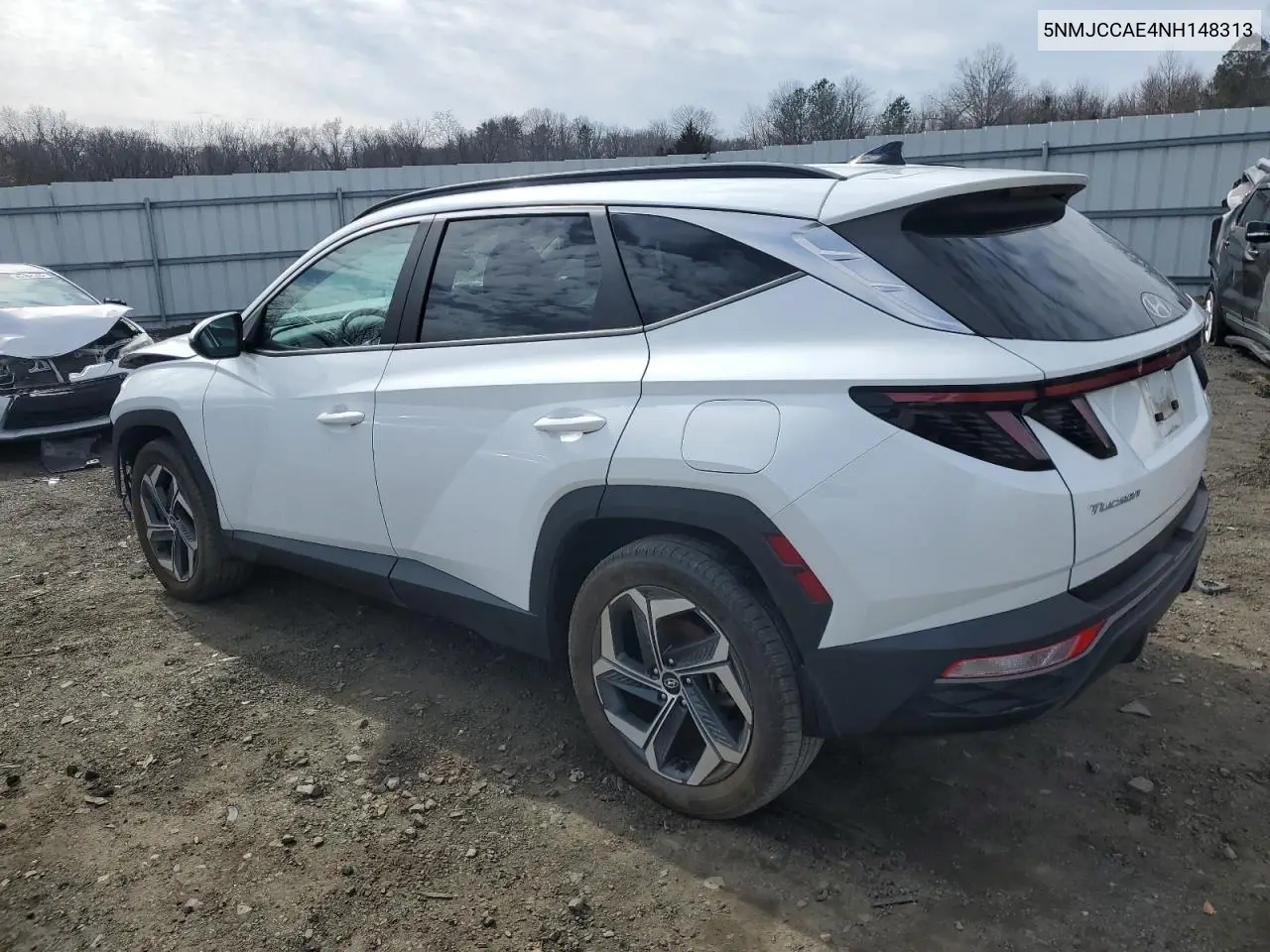2022 Hyundai Tucson Sel VIN: 5NMJCCAE4NH148313 Lot: 46418355