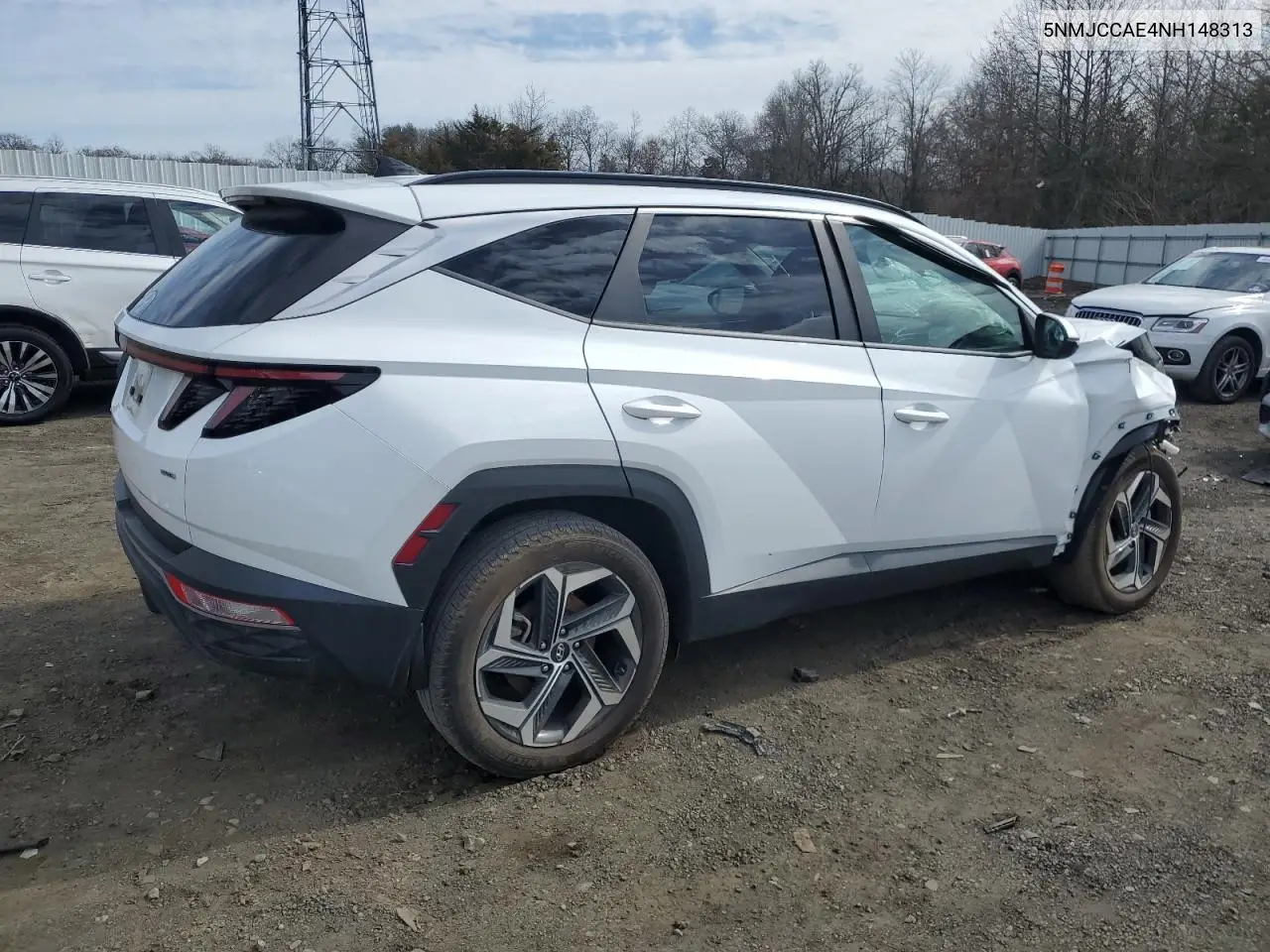 2022 Hyundai Tucson Sel VIN: 5NMJCCAE4NH148313 Lot: 46418355