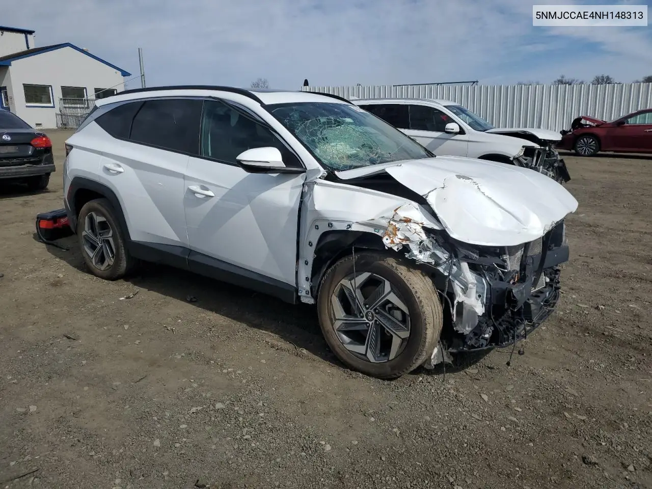2022 Hyundai Tucson Sel VIN: 5NMJCCAE4NH148313 Lot: 46418355