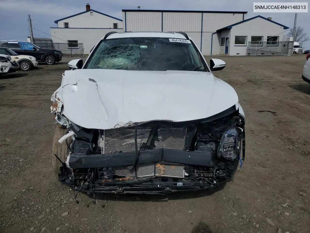2022 Hyundai Tucson Sel VIN: 5NMJCCAE4NH148313 Lot: 46418355