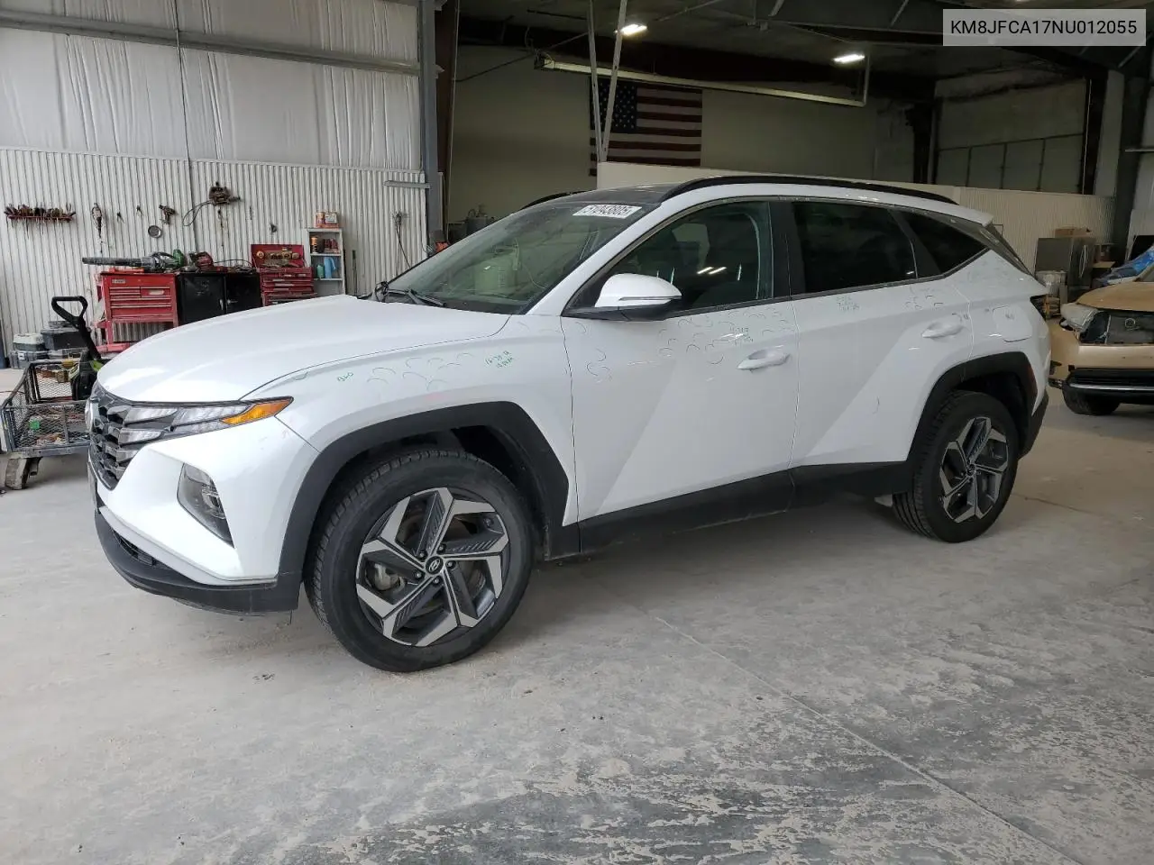 2022 Hyundai Tucson Sel Convenience VIN: KM8JFCA17NU012055 Lot: 51043805