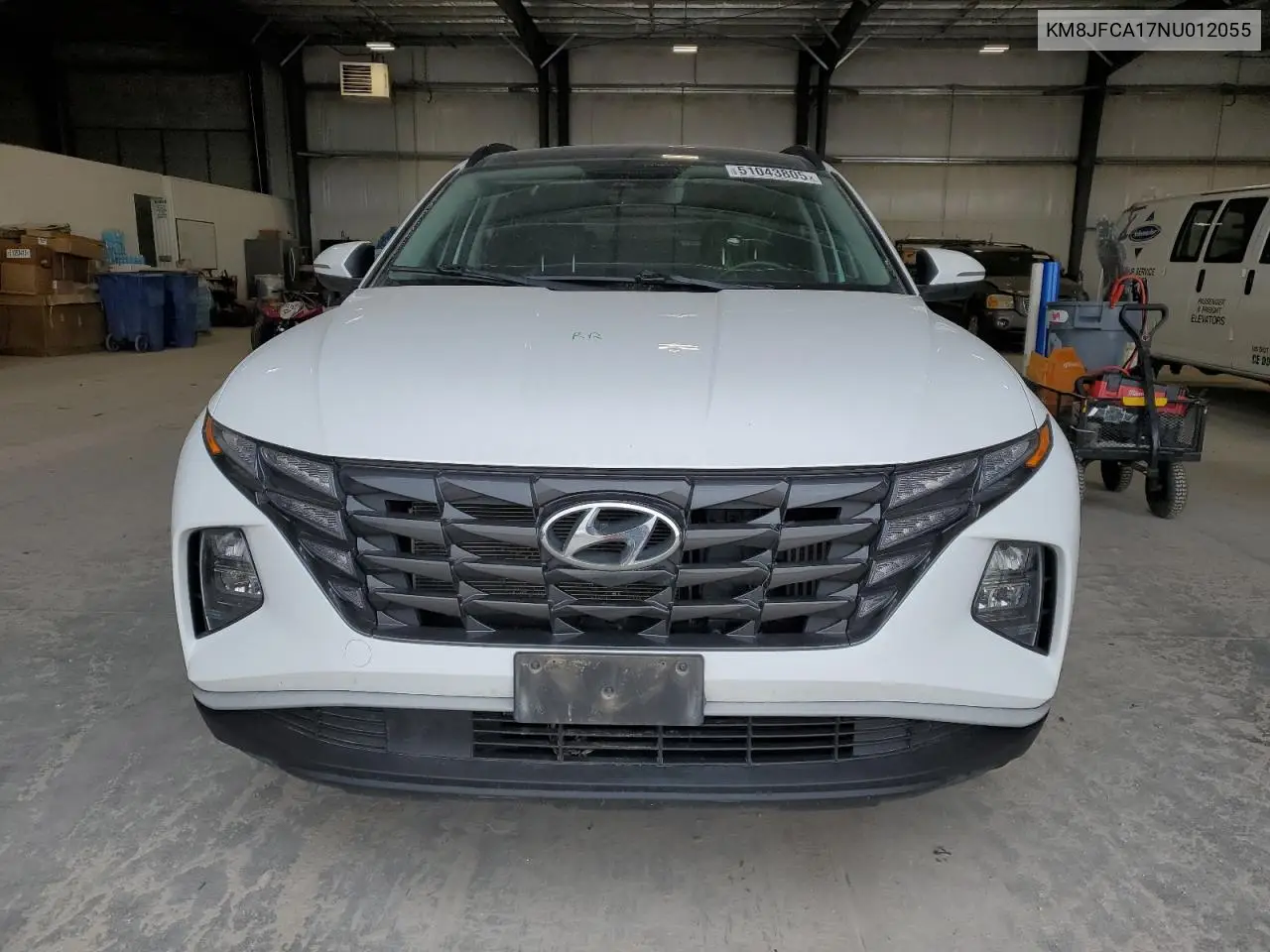 2022 Hyundai Tucson Sel Convenience VIN: KM8JFCA17NU012055 Lot: 51043805