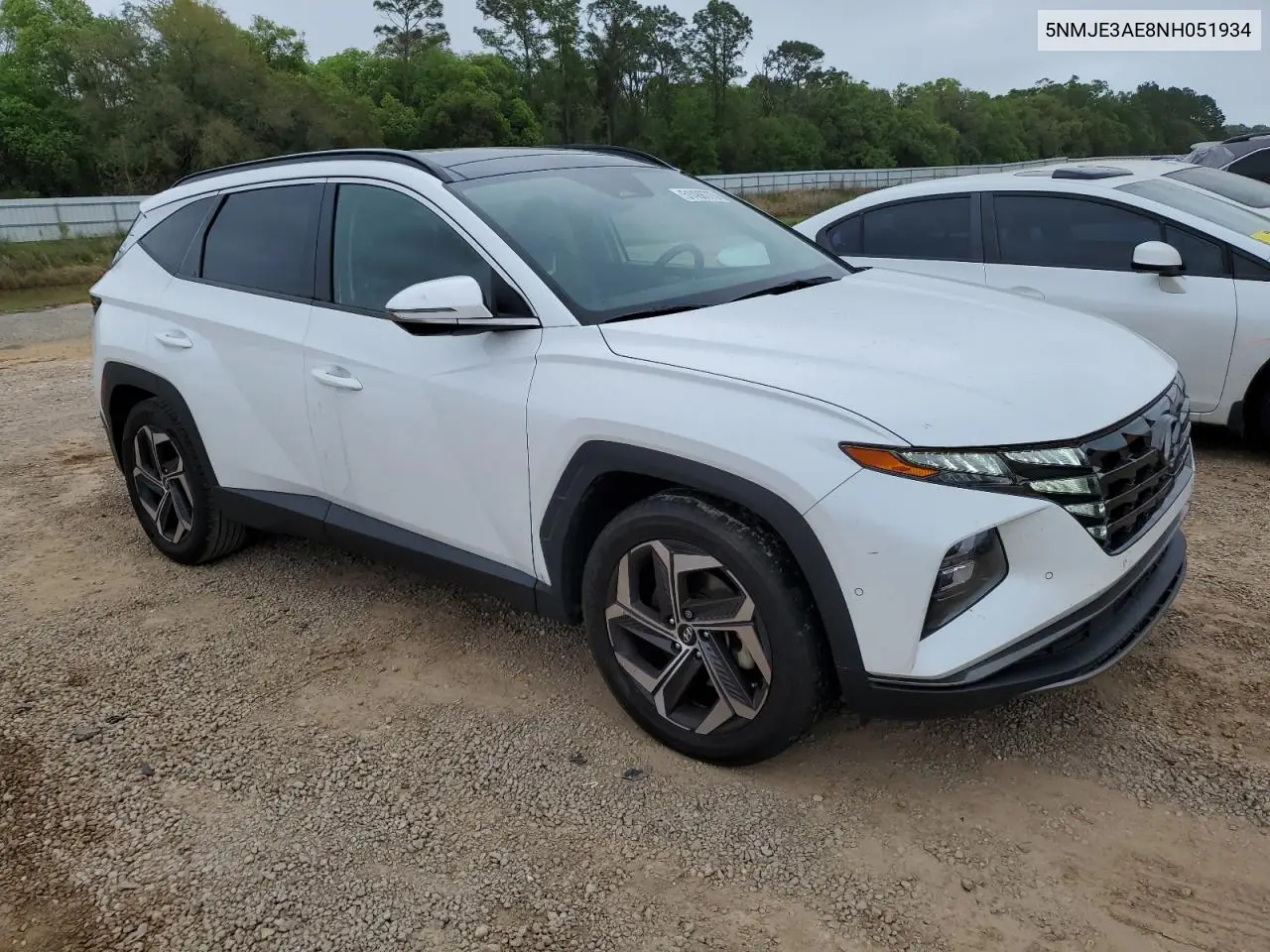 2022 Hyundai Tucson Limited VIN: 5NMJE3AE8NH051934 Lot: 51488775