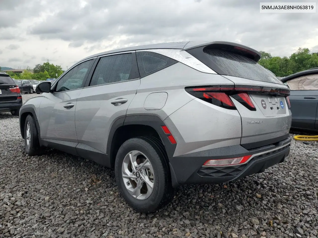 2022 Hyundai Tucson Se VIN: 5NMJA3AE8NH063819 Lot: 56153605