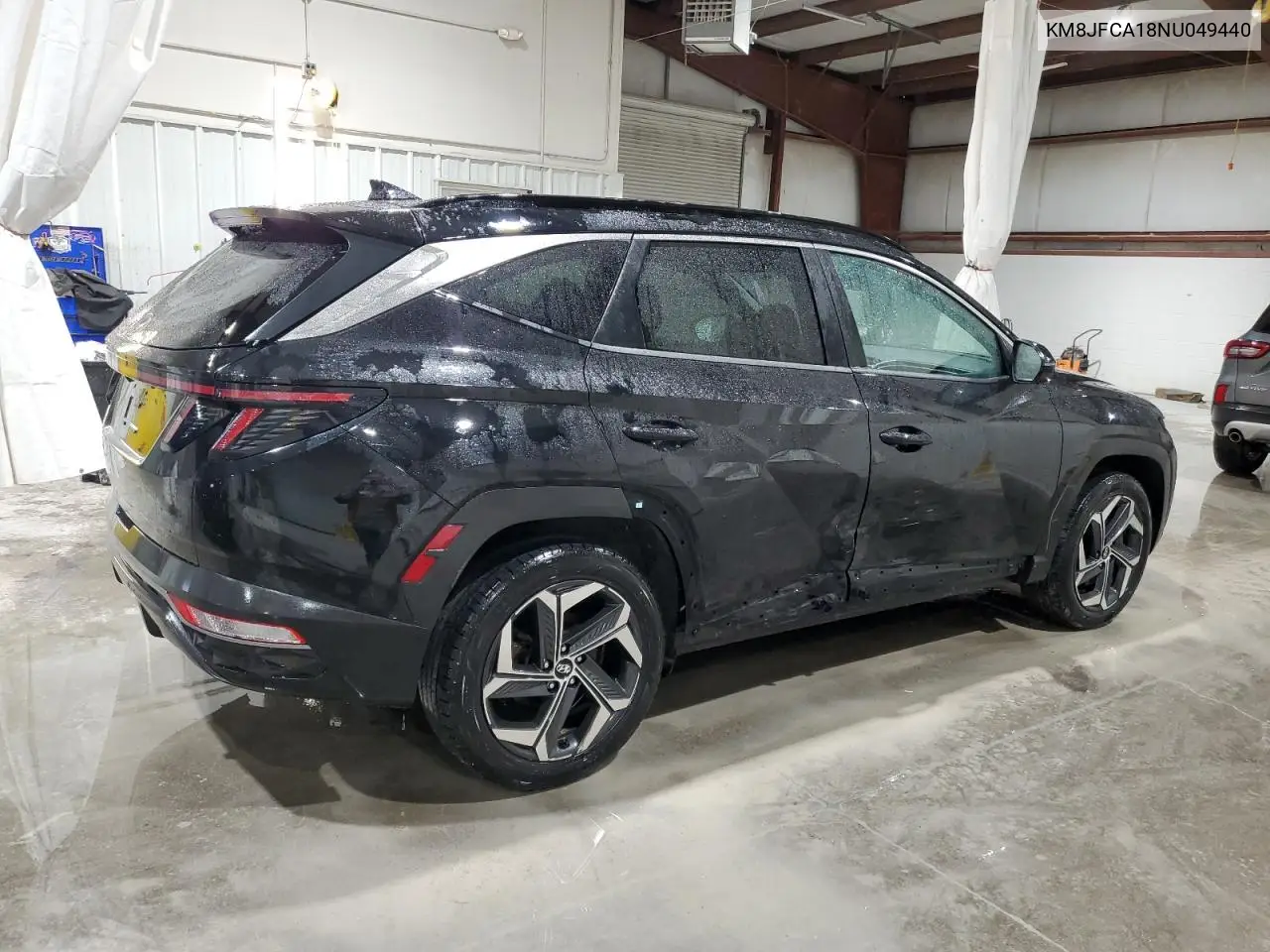 2022 Hyundai Tucson Sel Convenience VIN: KM8JFCA18NU049440 Lot: 56593635