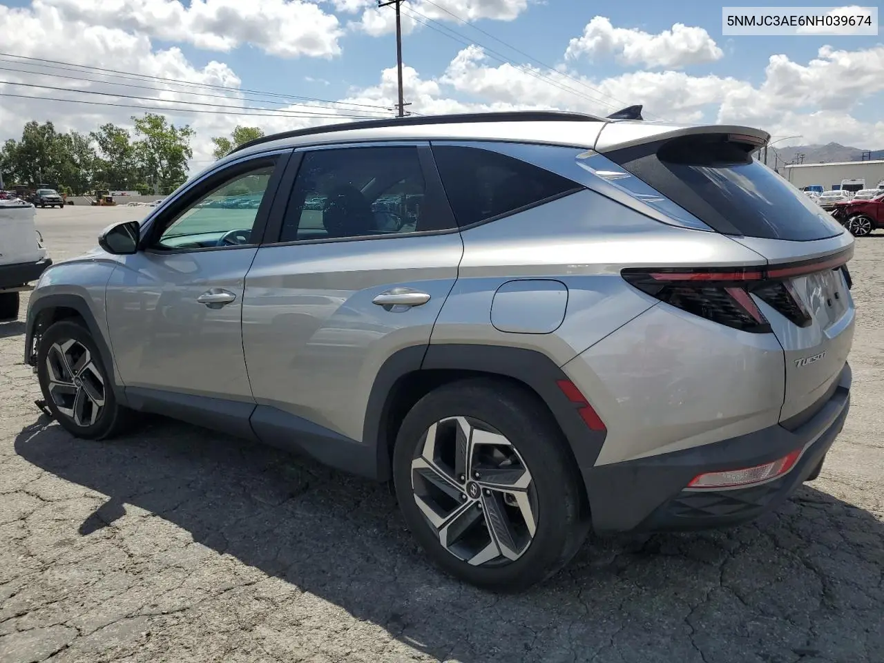 2022 Hyundai Tucson Sel VIN: 5NMJC3AE6NH039674 Lot: 56756755