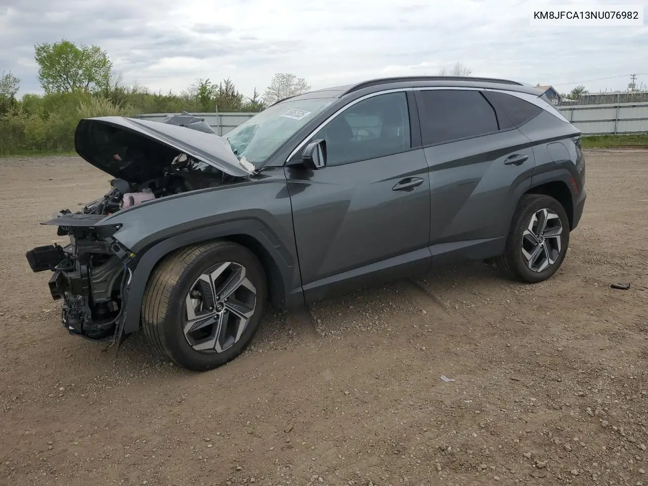 2022 Hyundai Tucson Sel Convenience VIN: KM8JFCA13NU076982 Lot: 56867535