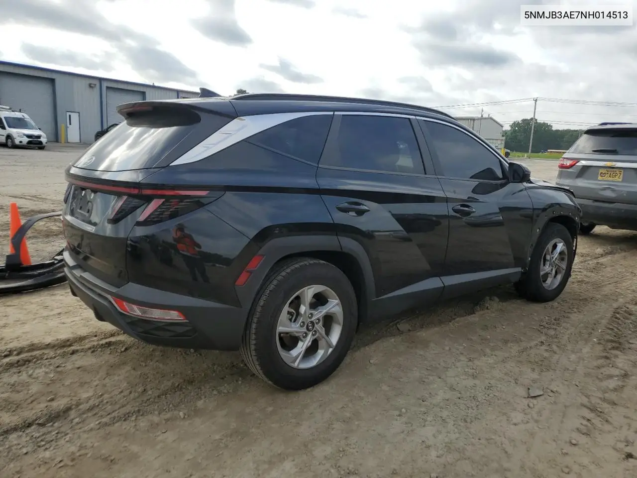 2022 Hyundai Tucson Sel VIN: 5NMJB3AE7NH014513 Lot: 57054915