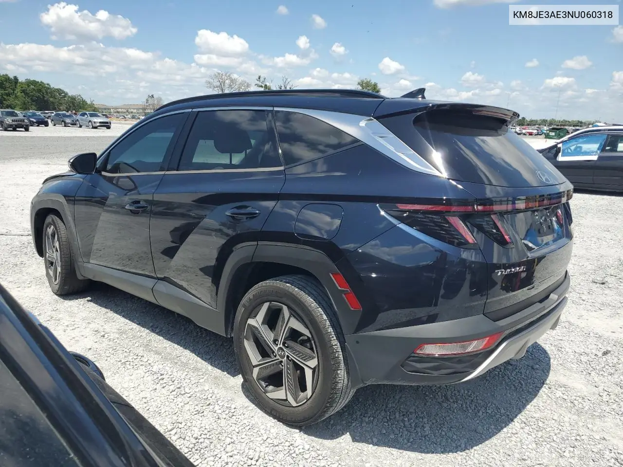 2022 Hyundai Tucson Limited VIN: KM8JE3AE3NU060318 Lot: 57178035