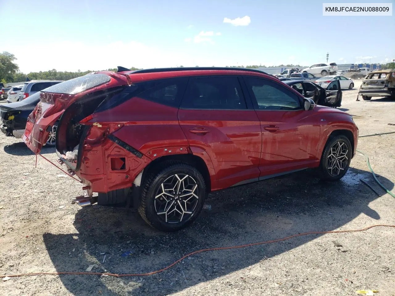 2022 Hyundai Tucson N Line VIN: KM8JFCAE2NU088009 Lot: 61923375