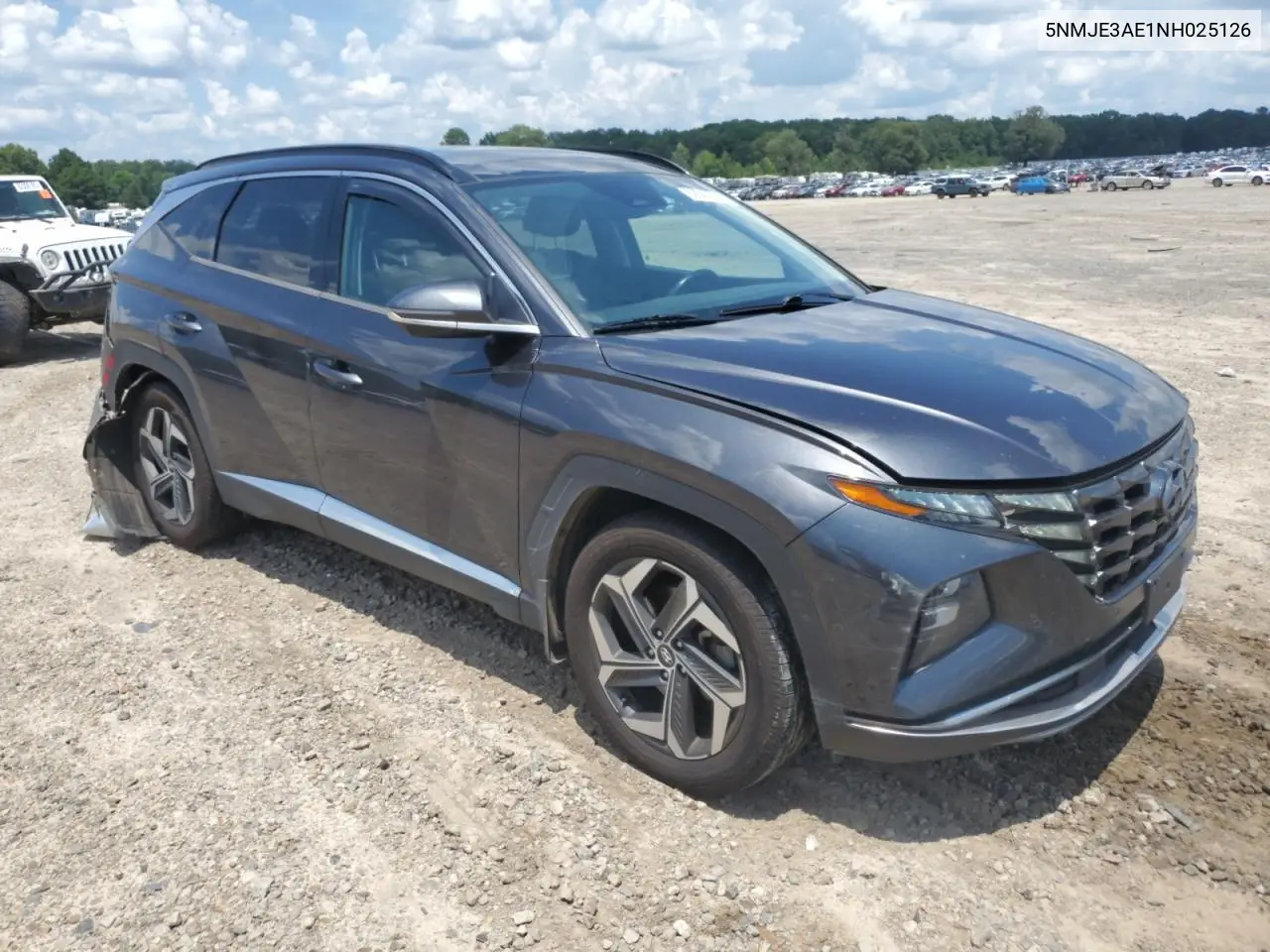 2022 Hyundai Tucson Limited VIN: 5NMJE3AE1NH025126 Lot: 62333225