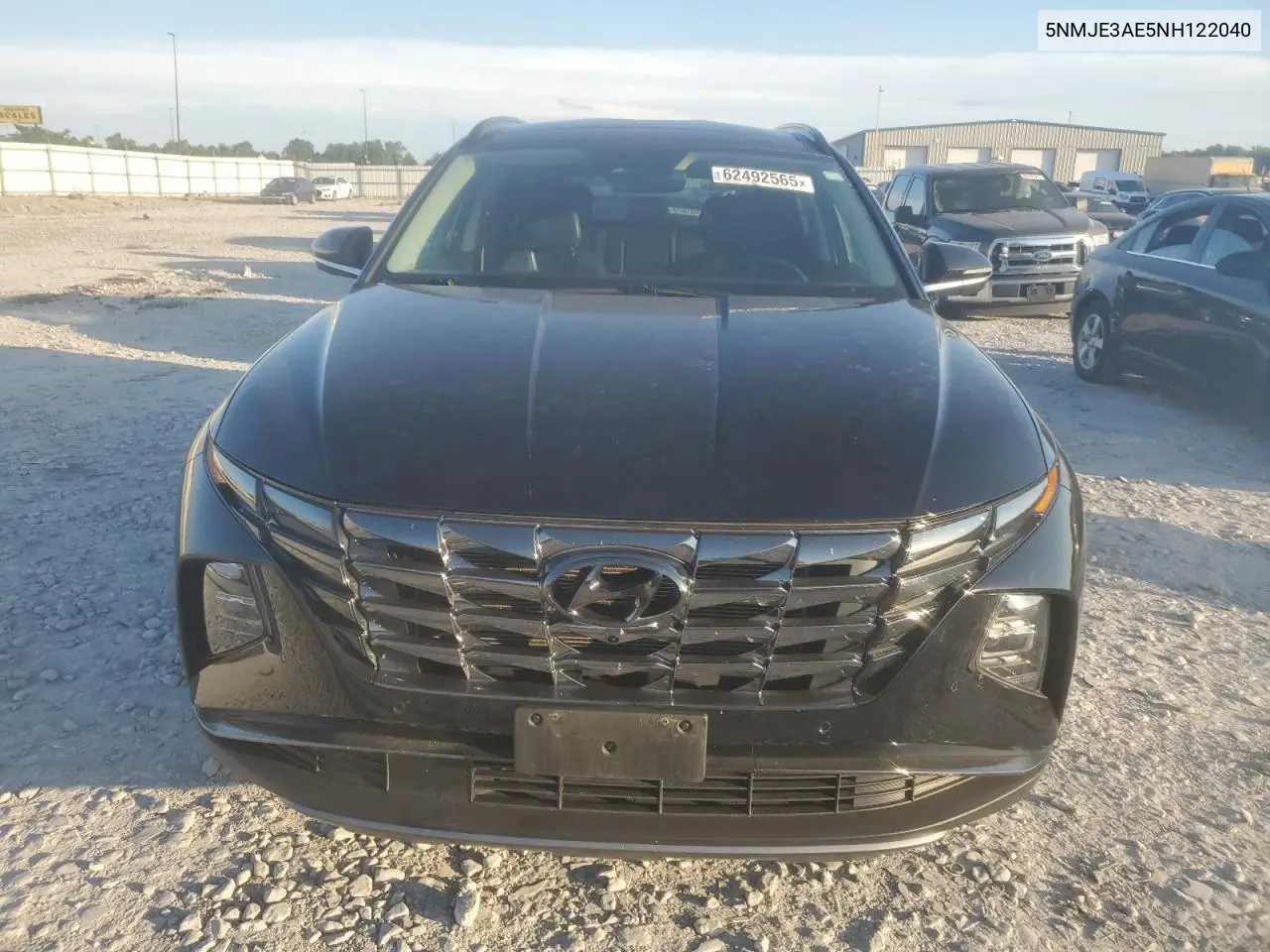 2022 Hyundai Tucson Limited VIN: 5NMJE3AE5NH122040 Lot: 62492565