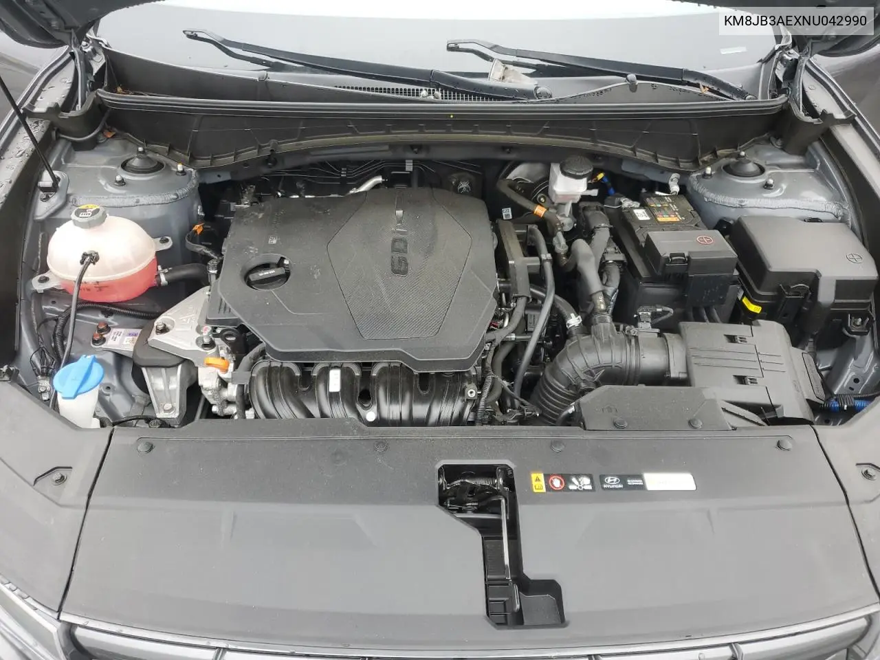 2022 Hyundai Tucson Sel VIN: KM8JB3AEXNU042990 Lot: 62579685
