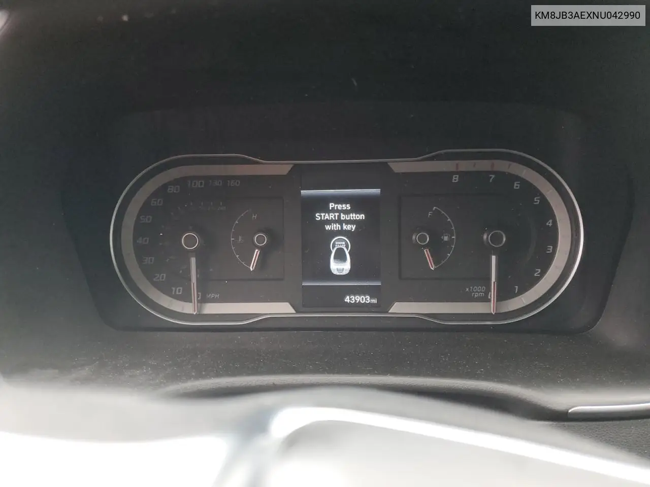 2022 Hyundai Tucson Sel VIN: KM8JB3AEXNU042990 Lot: 62579685