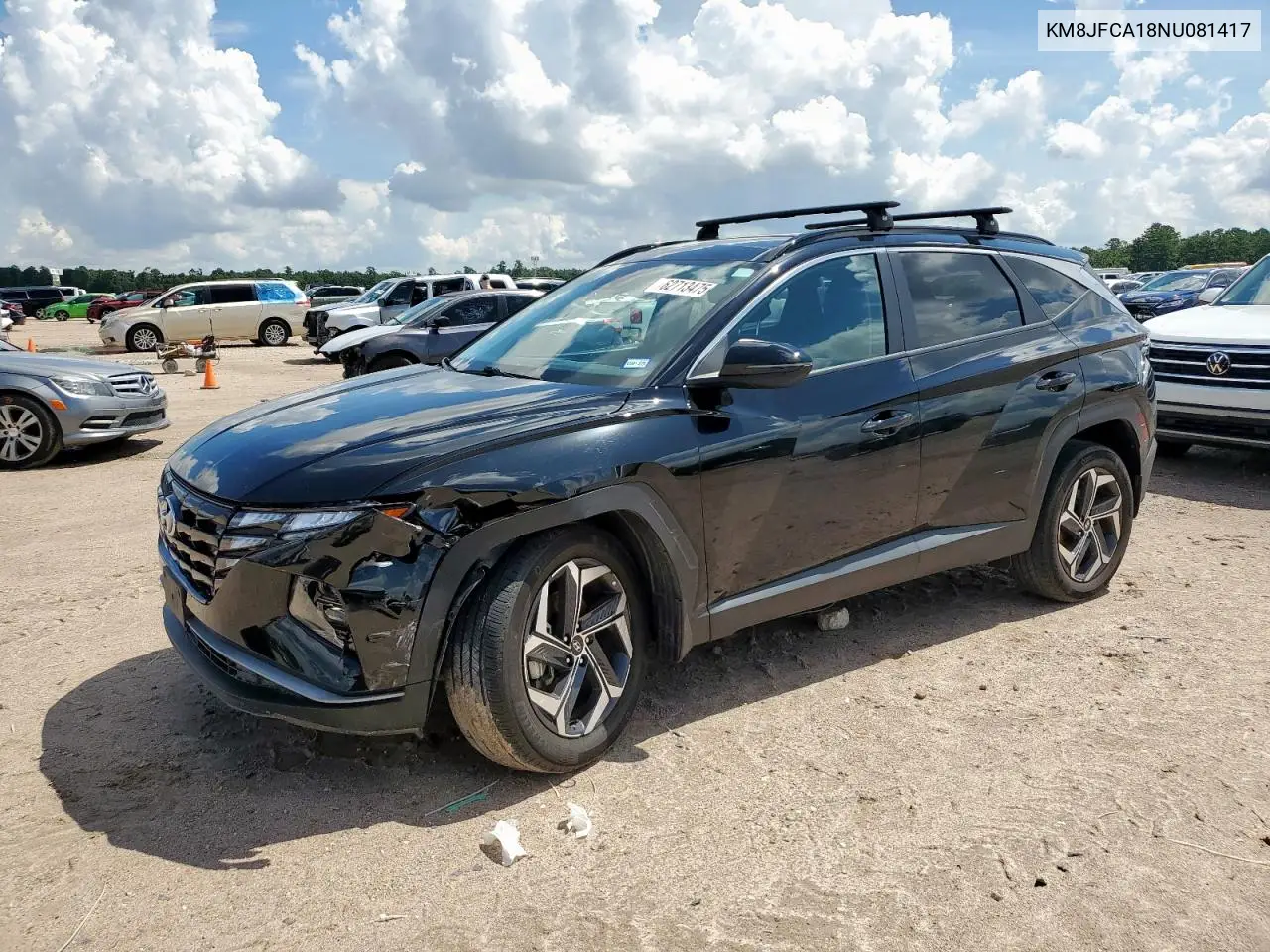 2022 Hyundai Tucson Sel Convenience VIN: KM8JFCA18NU081417 Lot: 62713475
