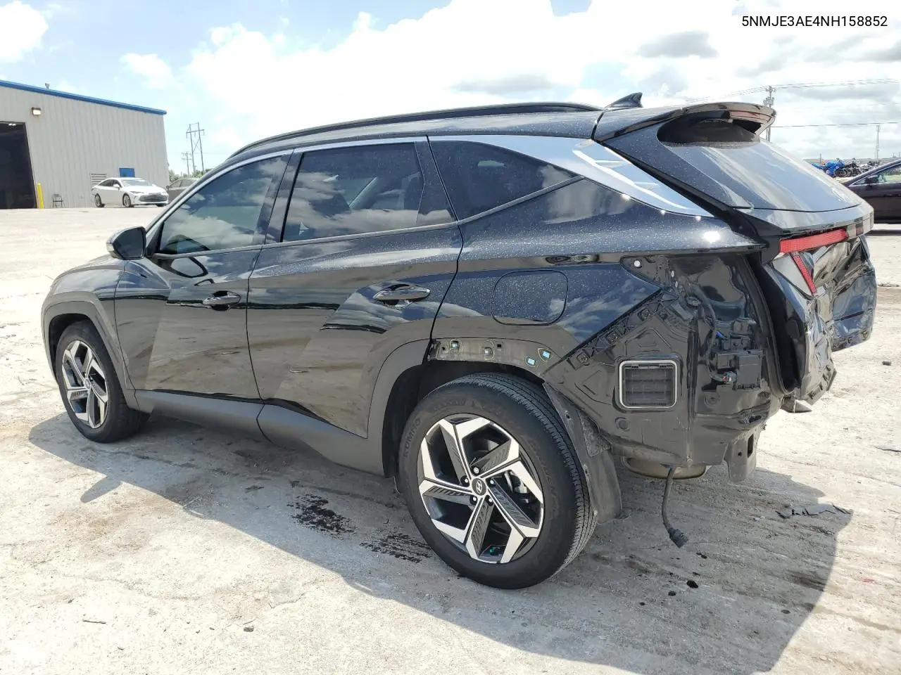 2022 Hyundai Tucson Limited VIN: 5NMJE3AE4NH158852 Lot: 62851485