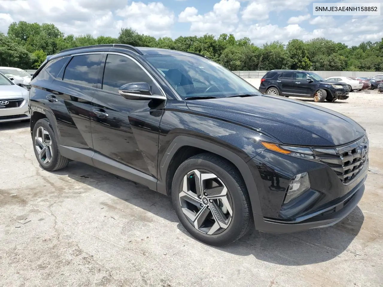 2022 Hyundai Tucson Limited VIN: 5NMJE3AE4NH158852 Lot: 62851485