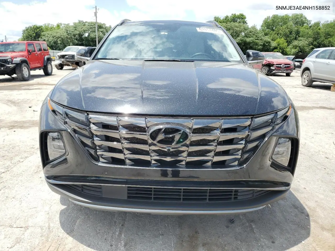 2022 Hyundai Tucson Limited VIN: 5NMJE3AE4NH158852 Lot: 62851485