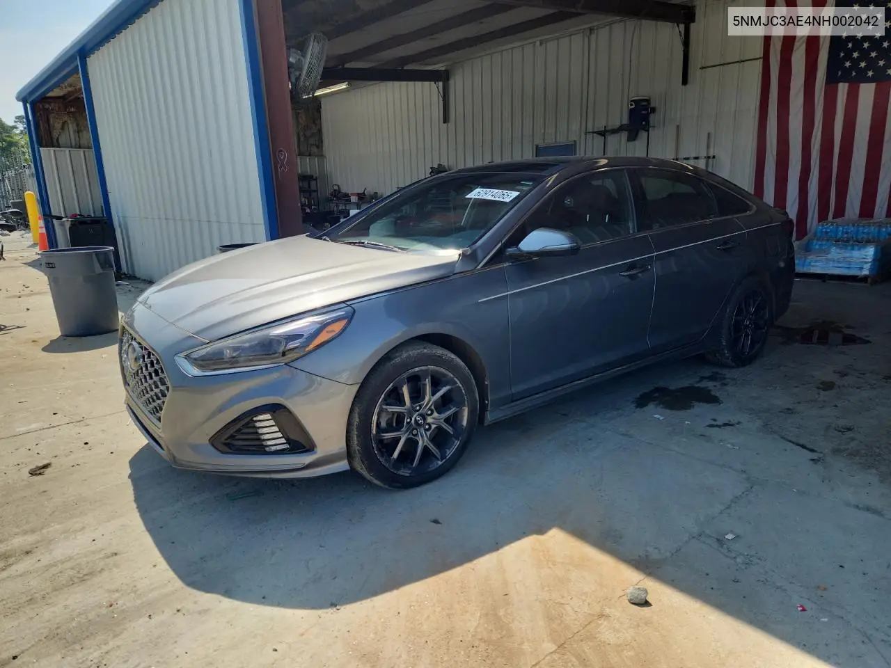 2022 Hyundai Tucson Sel VIN: 5NMJC3AE4NH002042 Lot: 62914065