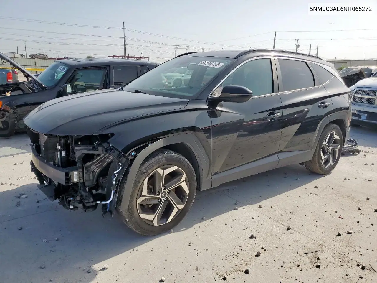 2022 Hyundai Tucson Sel VIN: 5NMJC3AE6NH065272 Lot: 64845155