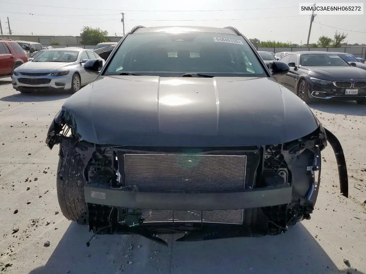 2022 Hyundai Tucson Sel VIN: 5NMJC3AE6NH065272 Lot: 64845155