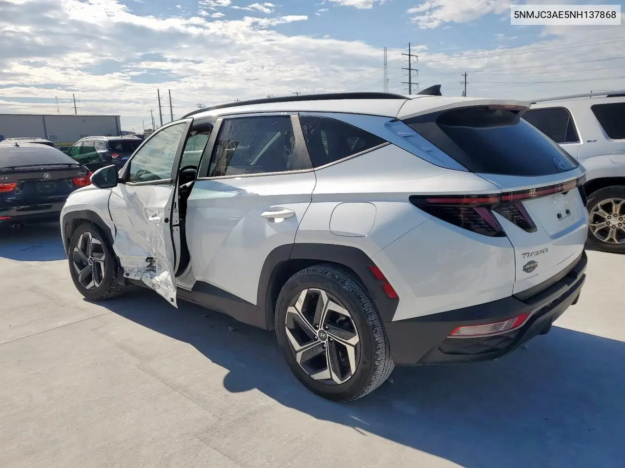 2022 Hyundai Tucson Sel VIN: 5NMJC3AE5NH137868 Lot: 65439265