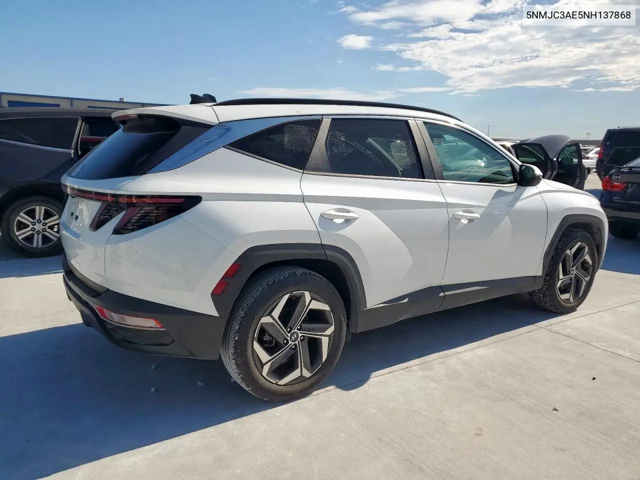 2022 Hyundai Tucson Sel VIN: 5NMJC3AE5NH137868 Lot: 65439265