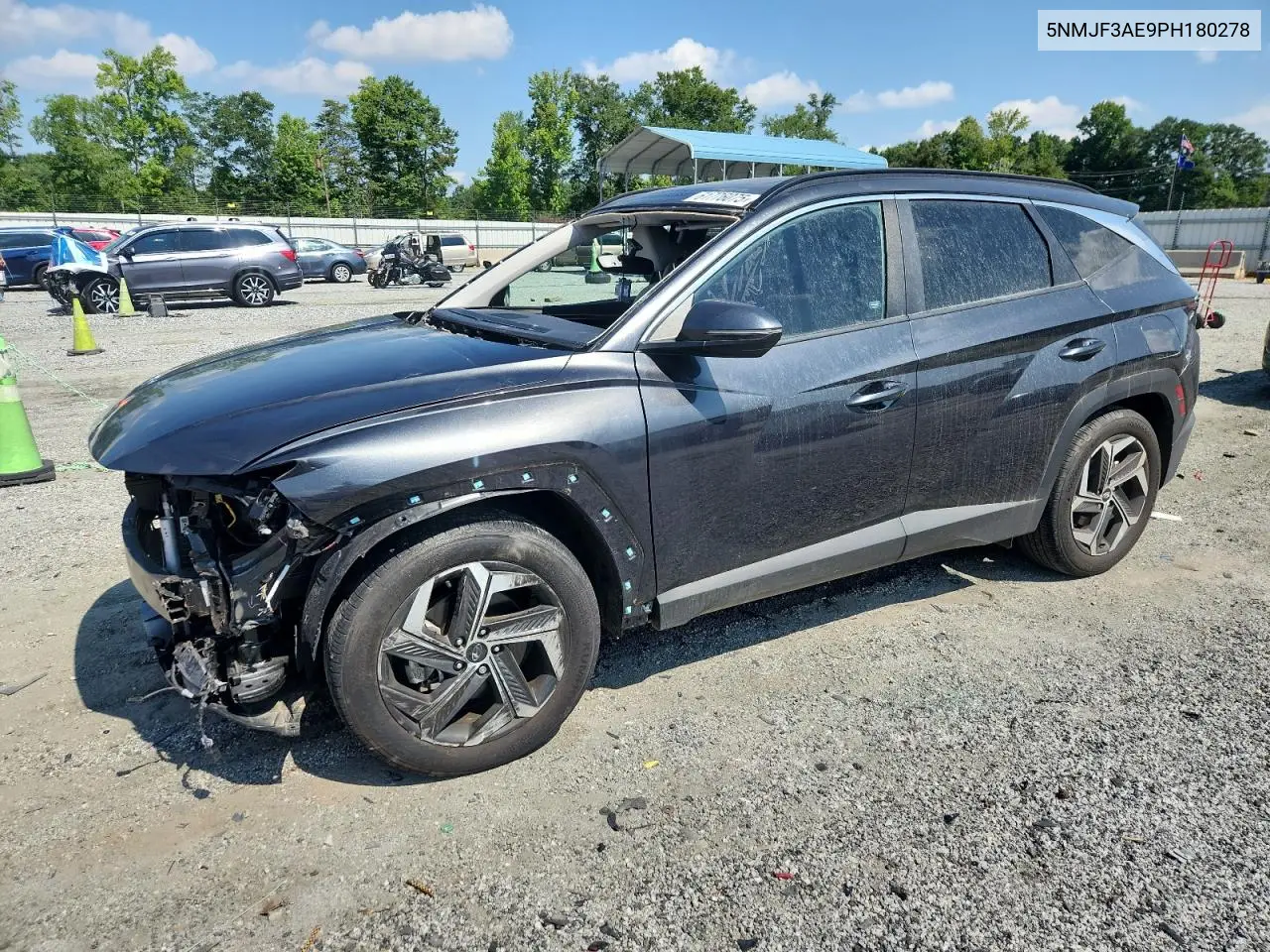 2023 Hyundai Tucson Sel VIN: 5NMJF3AE9PH180278 Lot: 61776075