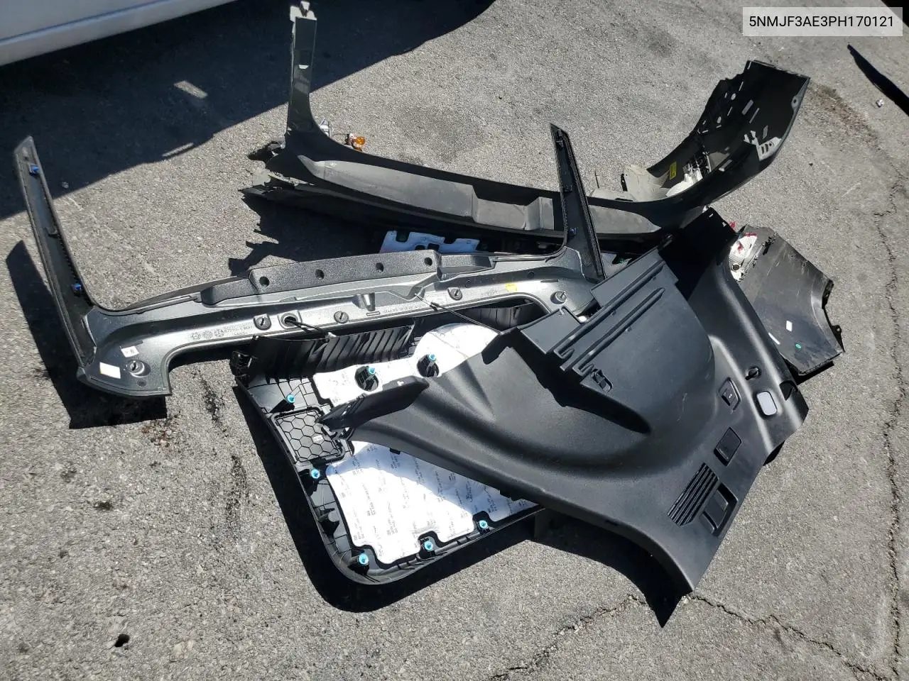 2023 Hyundai Tucson Sel VIN: 5NMJF3AE3PH170121 Lot: 62181325
