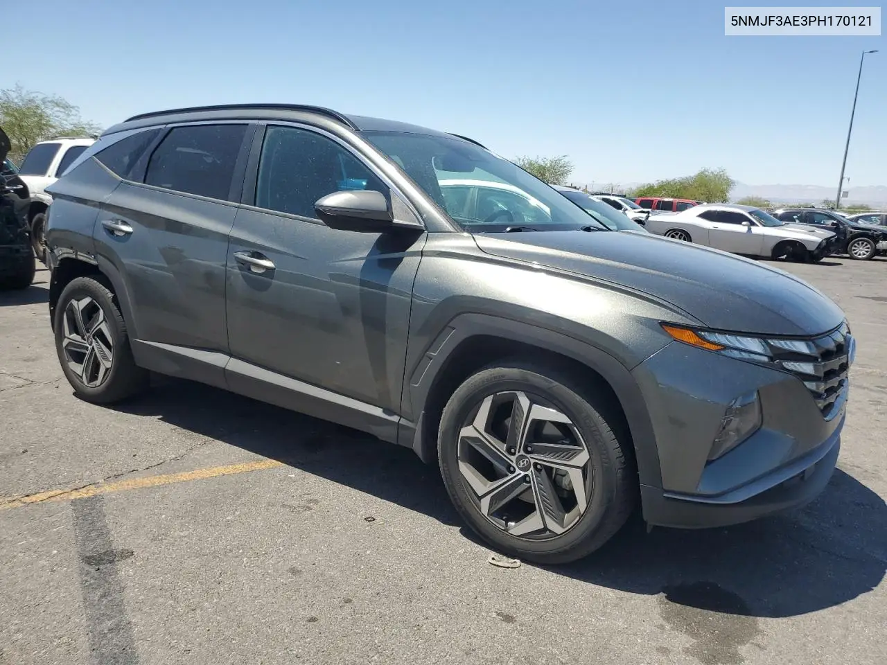 2023 Hyundai Tucson Sel VIN: 5NMJF3AE3PH170121 Lot: 62181325