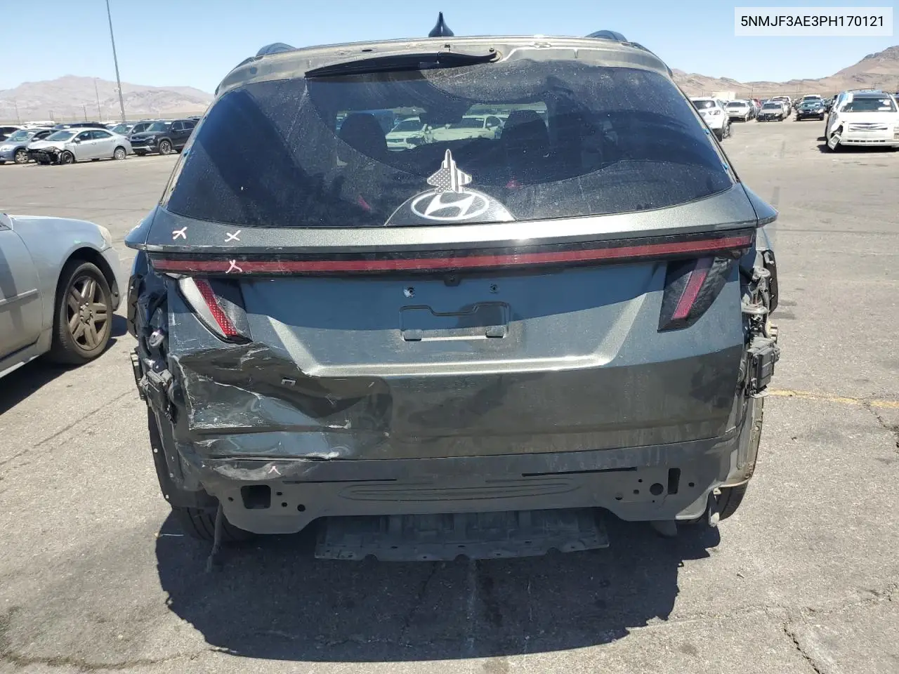2023 Hyundai Tucson Sel VIN: 5NMJF3AE3PH170121 Lot: 62181325